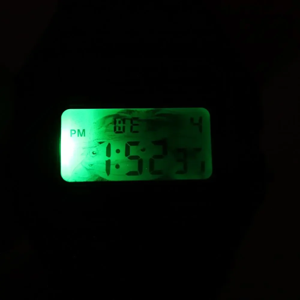 Casio F-91W Custom Venusaur Mod UPGRADED GREEN BACKLIGHT Digital Watch Grass